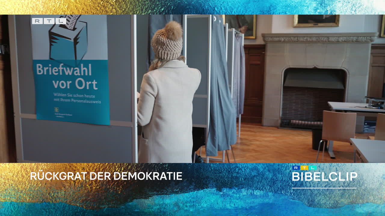 RTL-Bibelclip Freie Wahlen