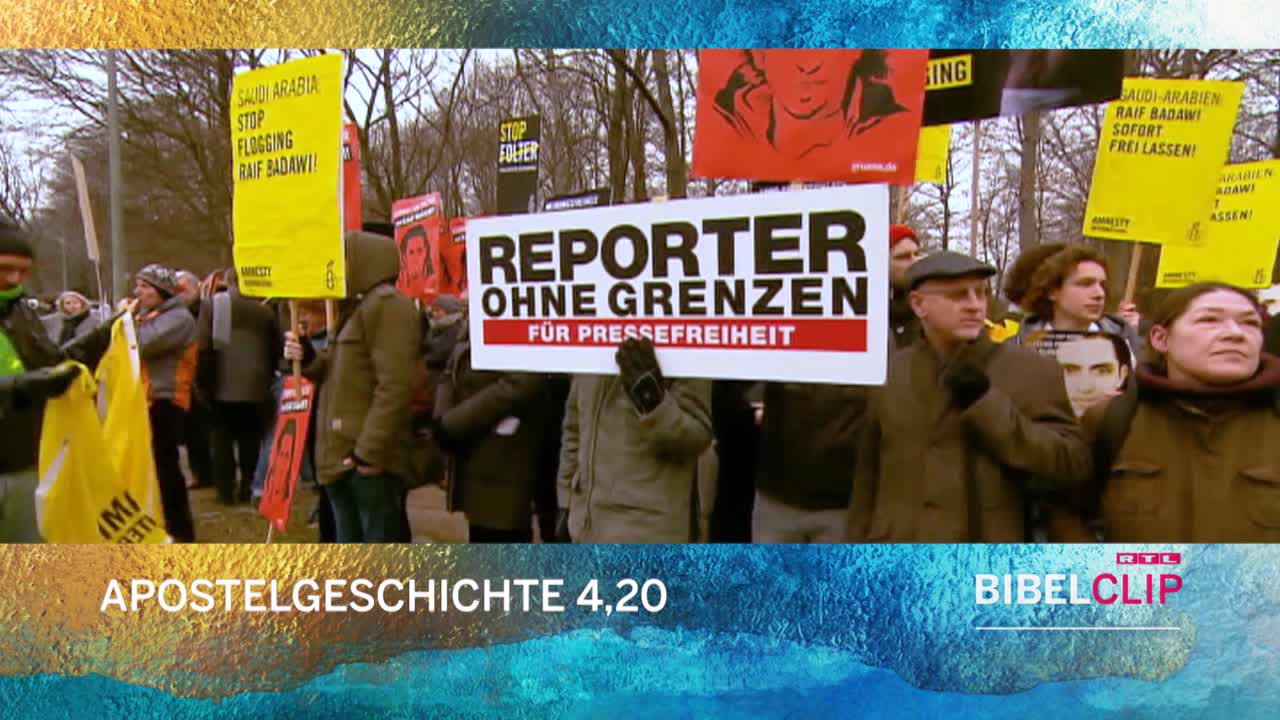 RTL-Bibelclip - Welttag der Pressefreiheit