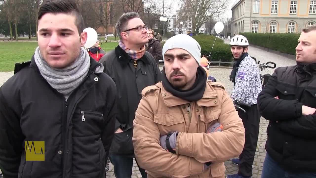 Fahrradtour mit Flüchtlingen 