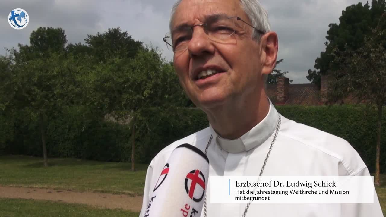 Erzbischof Schick zu Religion und Entwicklung