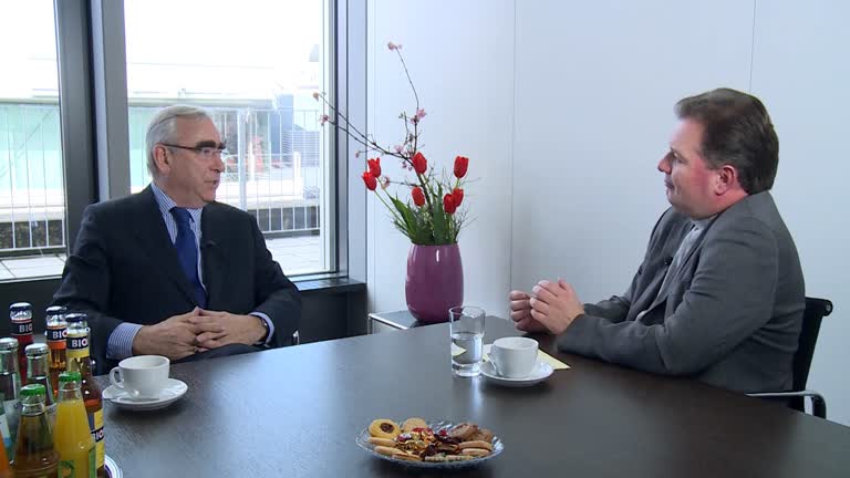 "Heeg auf dem Weg" zu Theo Waigel