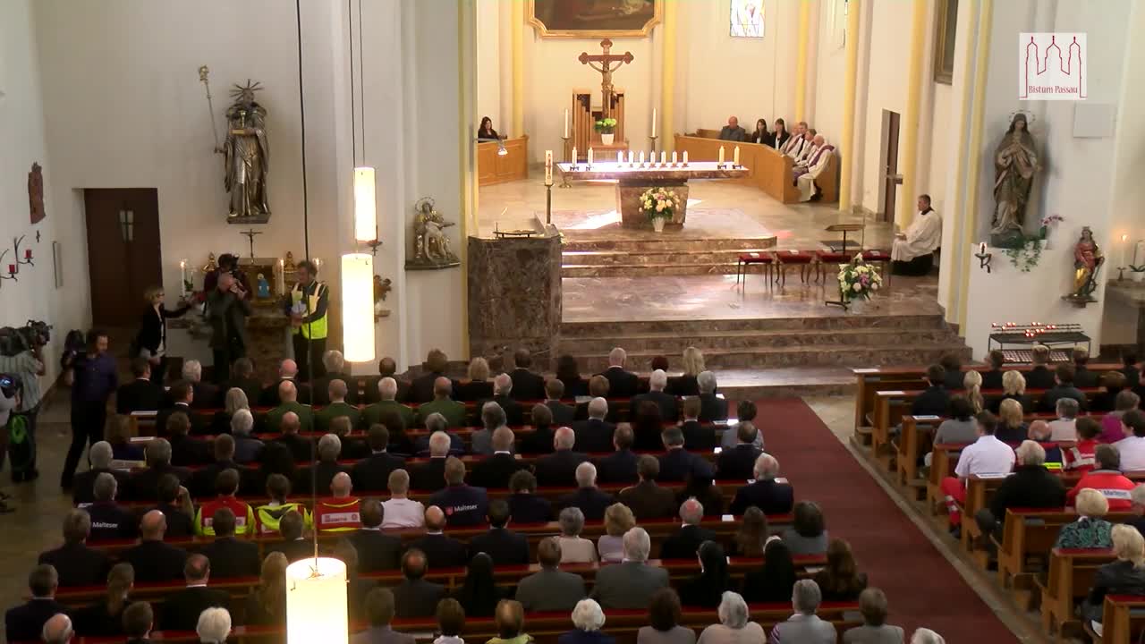 Gedenkgottesdienst für die Opfer der Sturzflut 