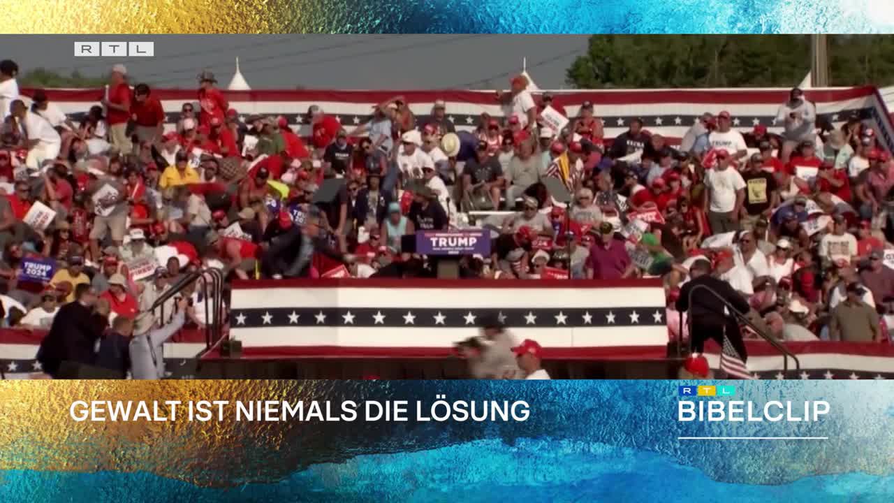 RTL-Bibelclip - Attentat auf Trump