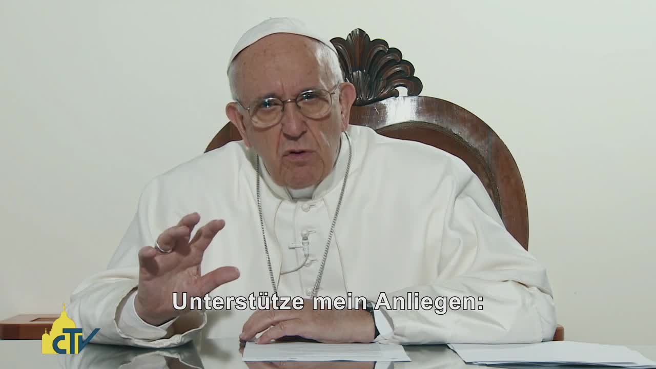 Videobotschaft des Papstes für Dezember