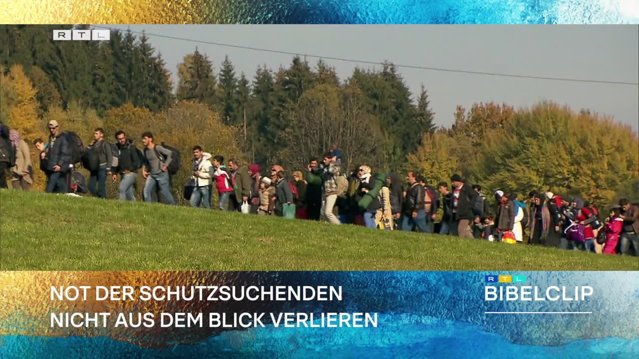 RTL - Bibelclip - Politik streitet über Kurs in der Asylfrage