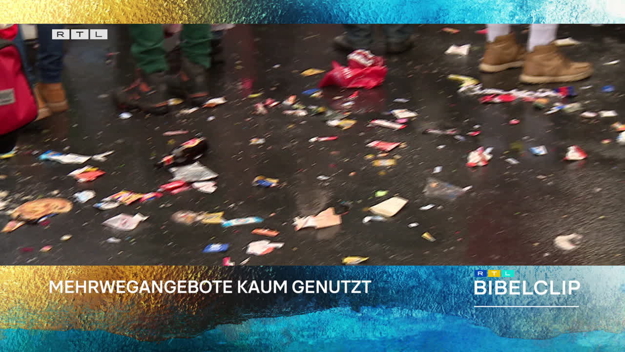 RTL-Bibelclip Problem Verpackungsmüll