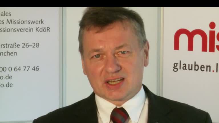 missio: "Pater Eric Englert OSA zum Monat der Weltmission 2009"