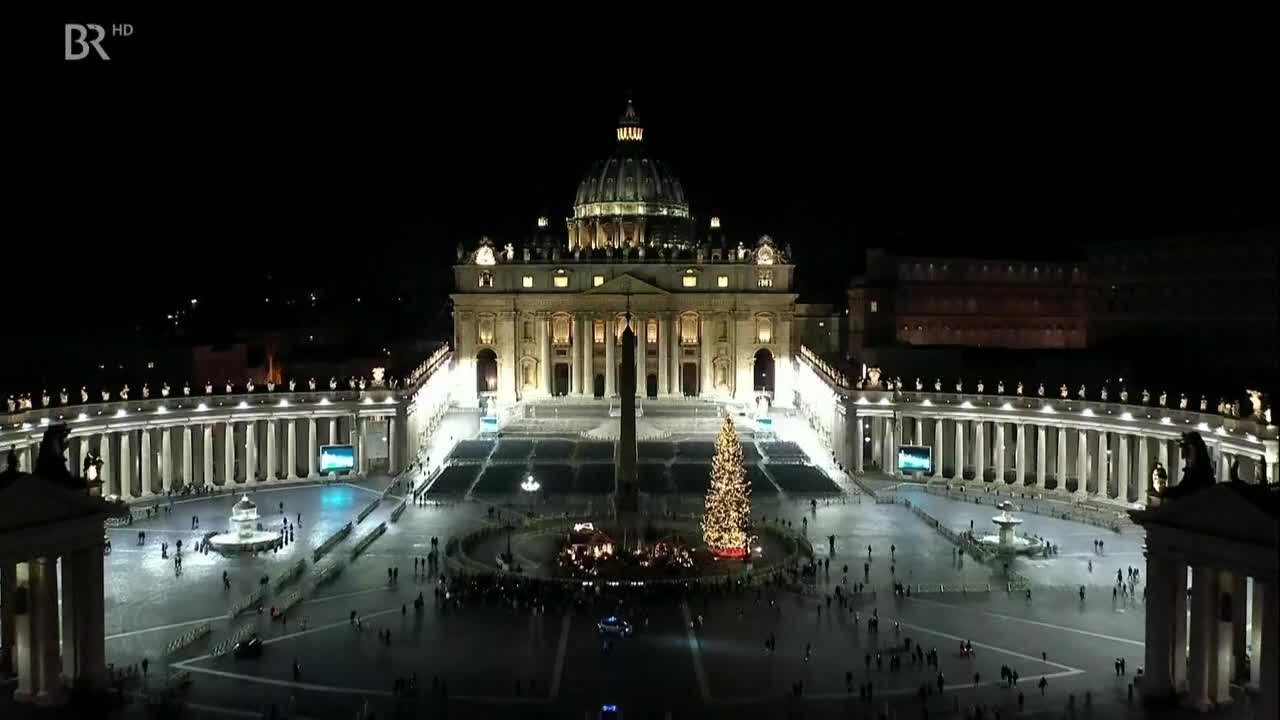 Heilige Nacht in Rom am 24.12.2019
