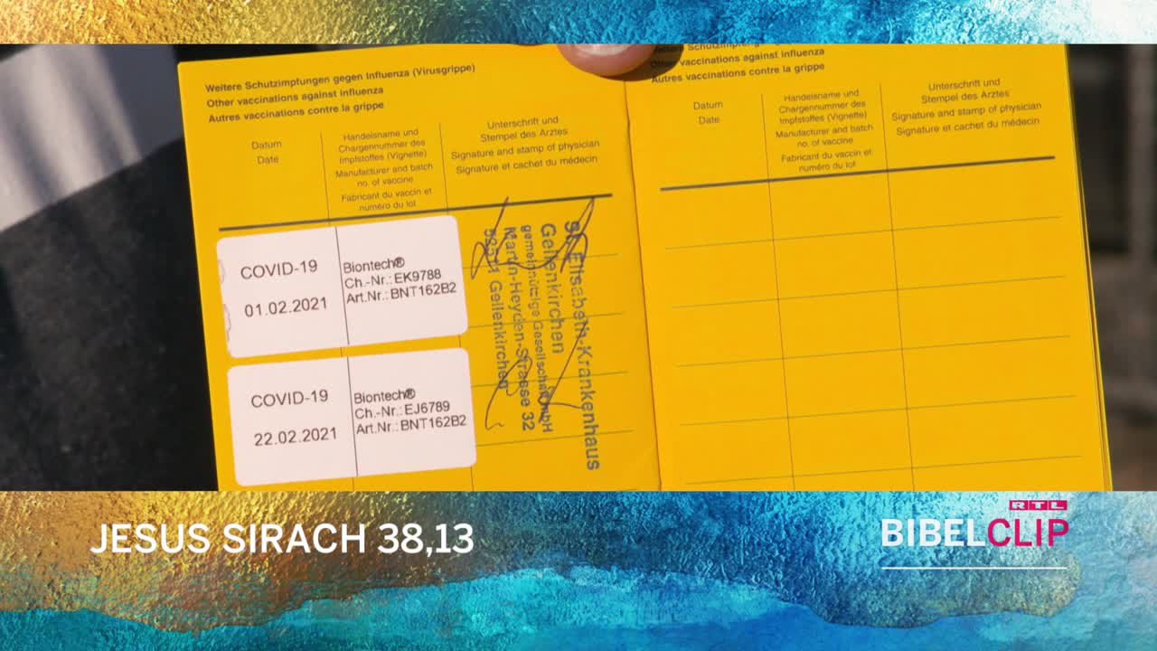 RTL-Bibelclip - Auch Hausärzte impfen jetzt