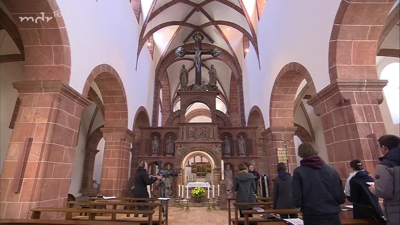 Kath. Ostergottesdienst aus der Basilika in Wechselburg am 13.04.2020