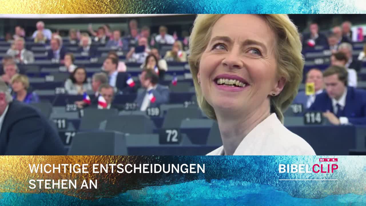 RTL-Bibelclip - Neue EU-Kommissionschefin