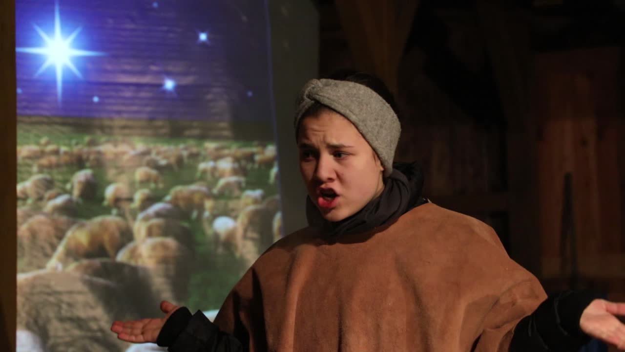 Lebendige Weihnachtsgeschichte: Das Krippenspiel in Elbersroth