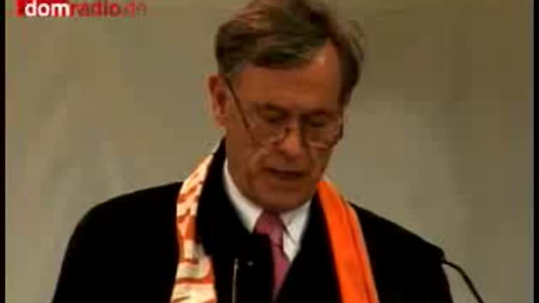 Bundespräsident Köhler auf dem ÖKT
