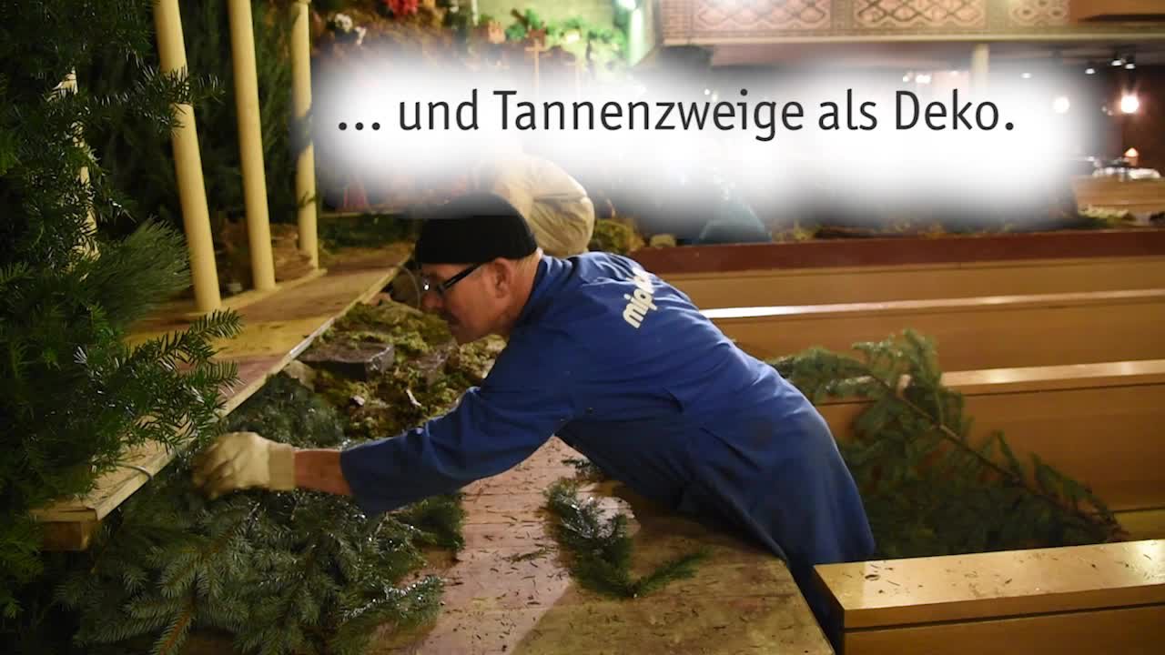 Die Wurzelkrippe in Troisdorf