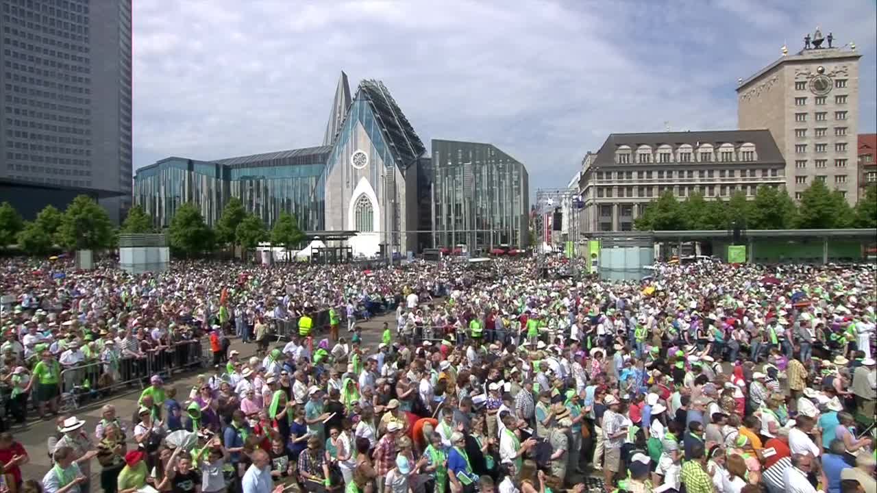 Kath. Gottesdienst des Katholikentags vom 29.05.2016 aus Leipzig