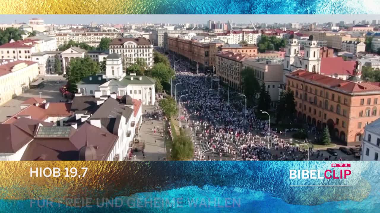 RTL-Bibelclip - Proteste in Belarus