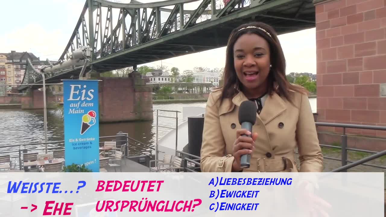 Weisste...? Ehe