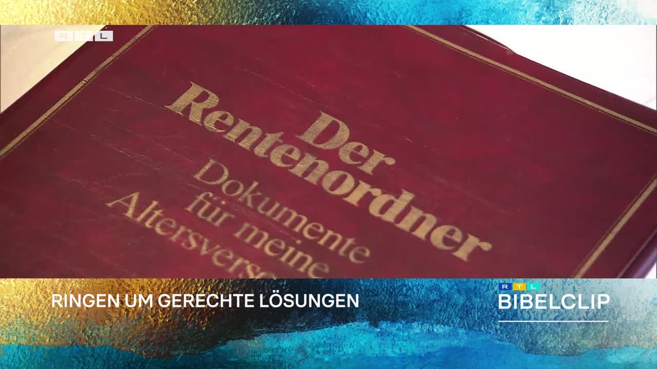 RTL-Bibelclip Streit um Rentenpaket