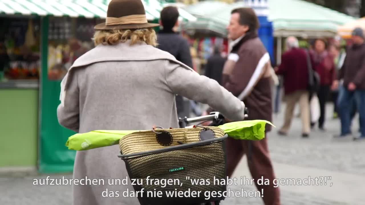 Warum Michaela May zur Menschenkette geht?