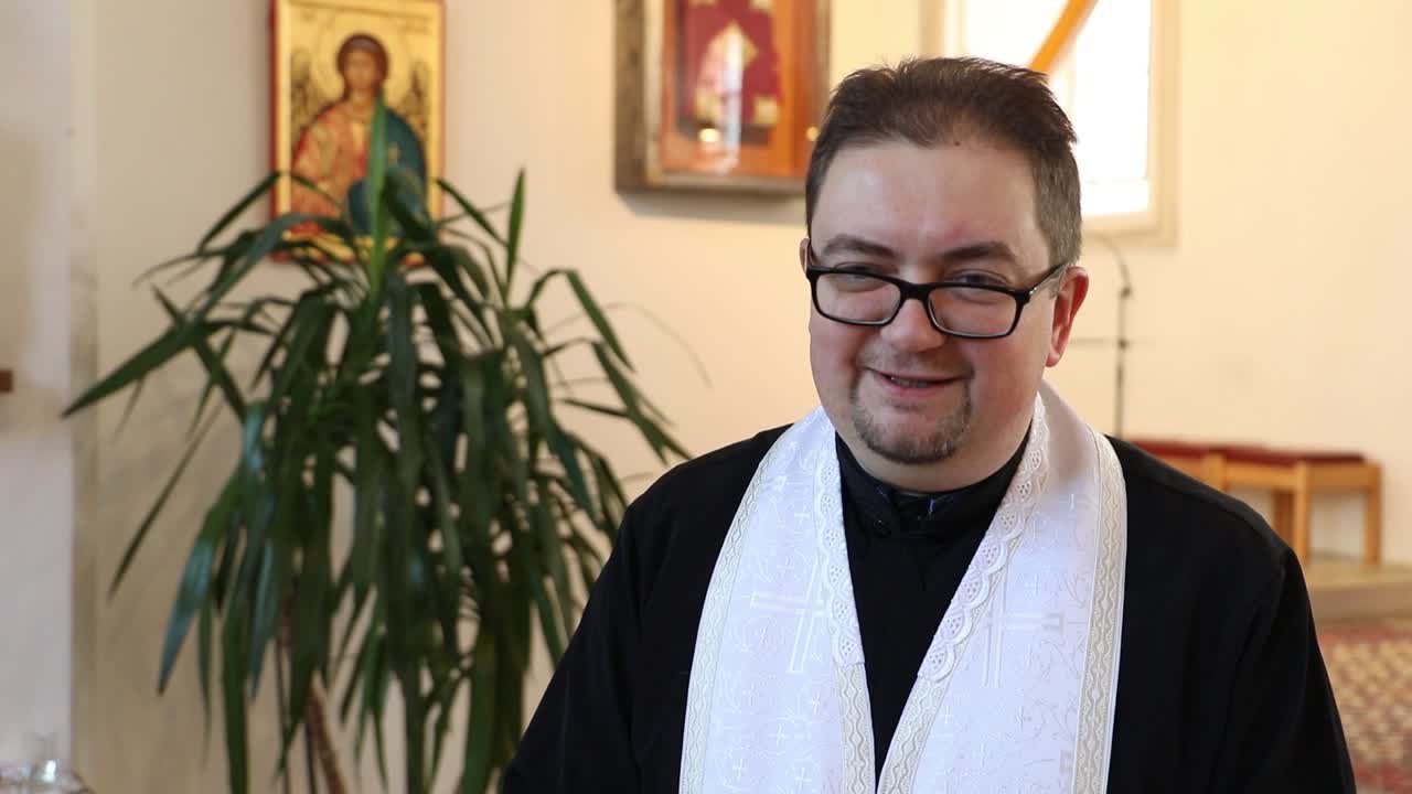 Ukrainisches Heimatgefühl in Ingolstadt: Gottesdienst mit Pfarrer Andriy Dmytryk