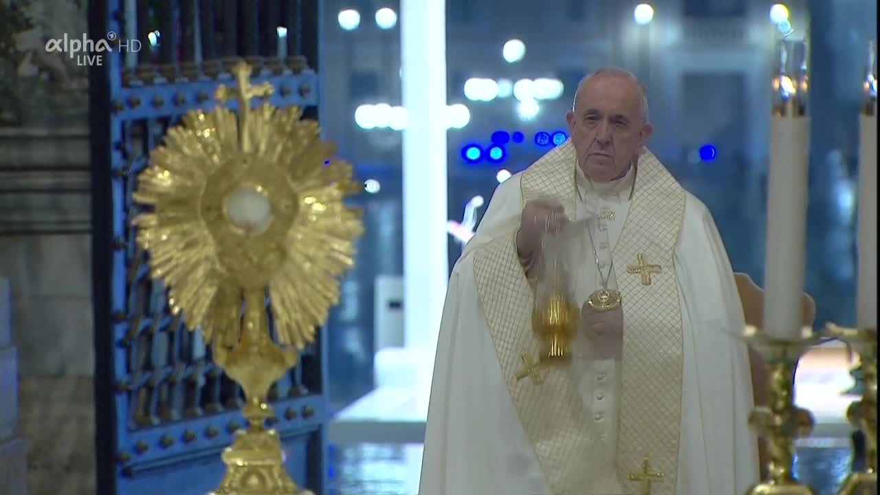 Corona-Pandemie: Der Papst segnet die Welt