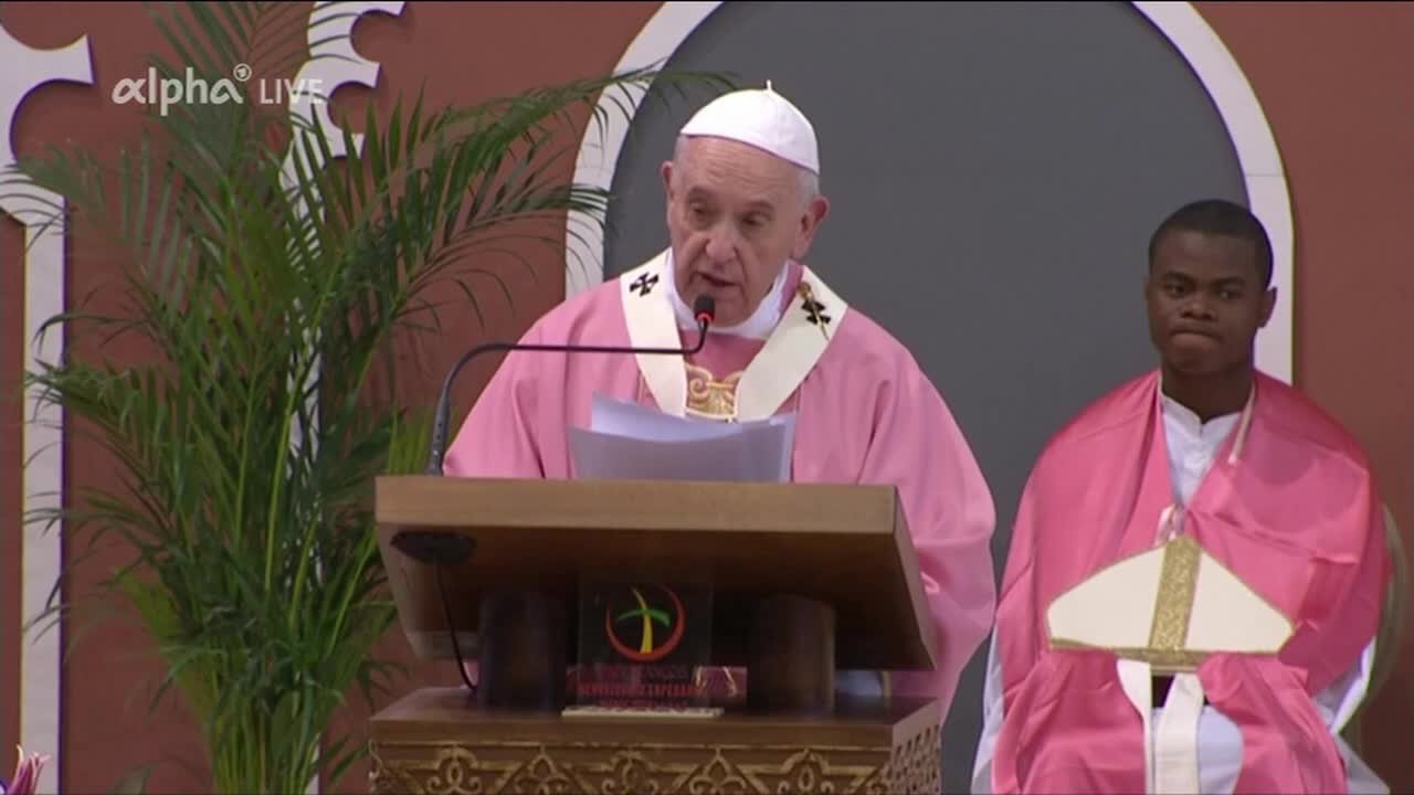 Kath. Gottesdienst mit Papst Franziskus am 31.03.2019