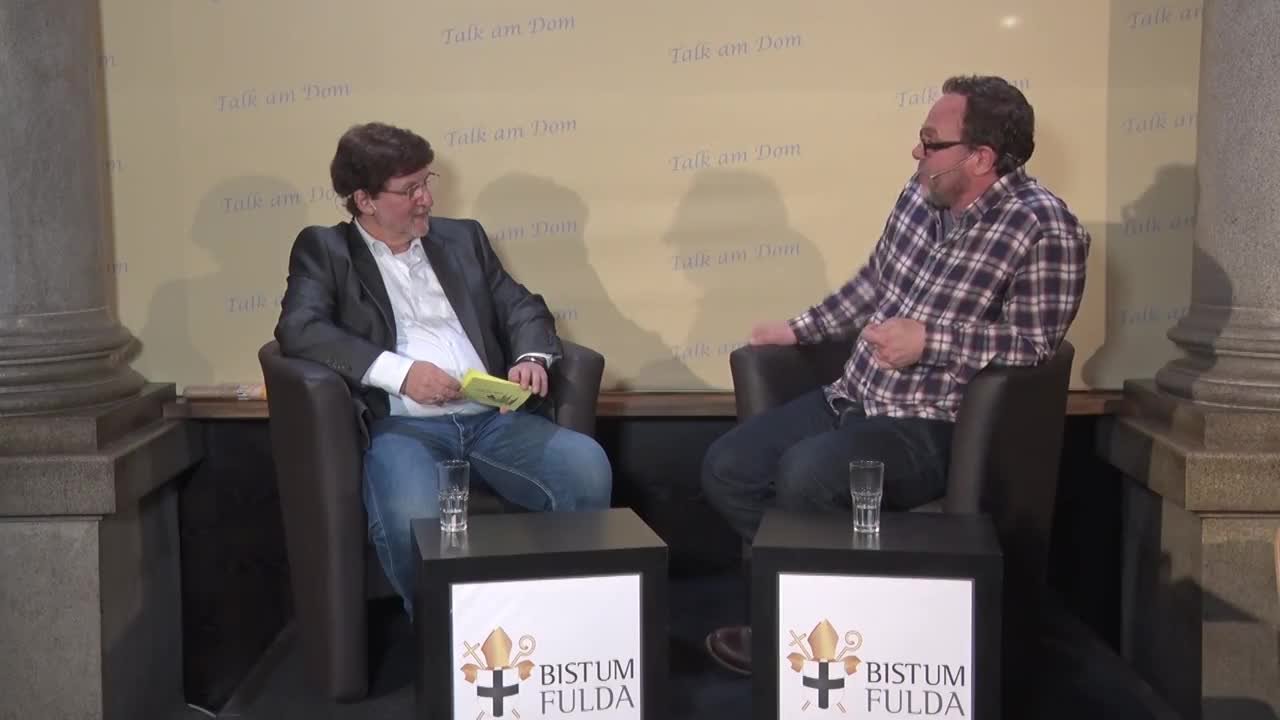 Der Schauspieler Gunter Heun bei Talk am Dom 