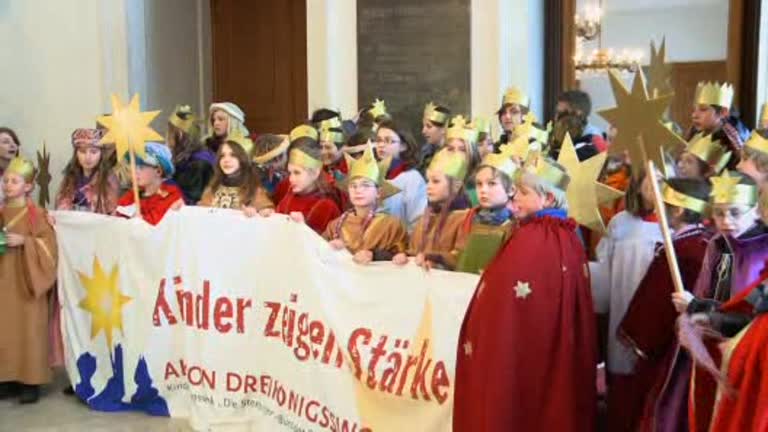 Kindermissionswerk "Die Sternsinger:" Königlicher Besuch