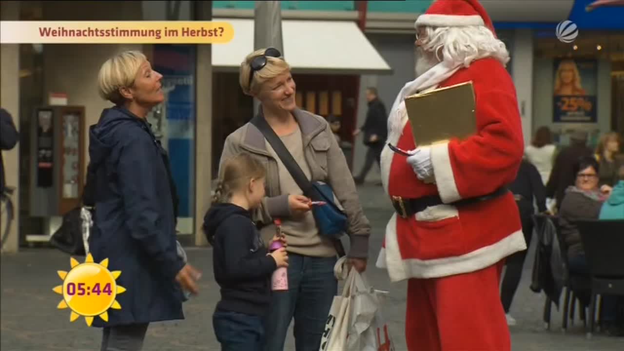 Gewissensfrage: Weihnachtsstimmung im Herbst
