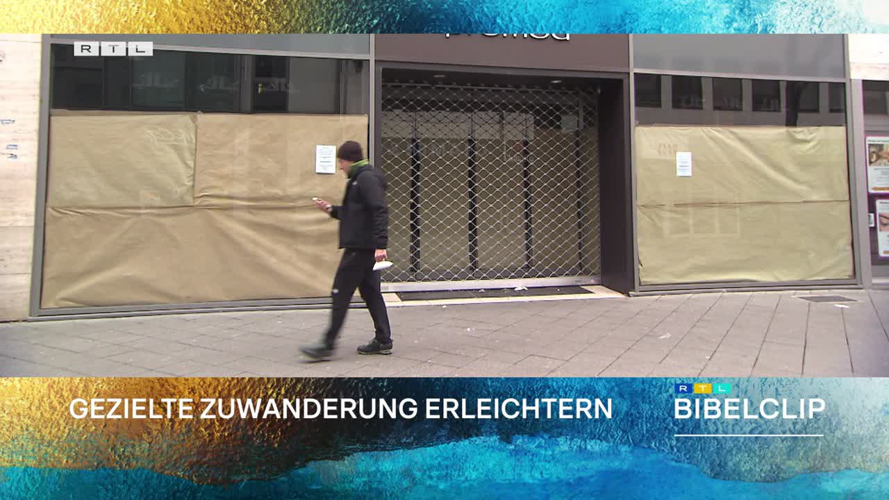 RTL-Bibelclip - Über 1 Million Arbeitskräfte fehlen
