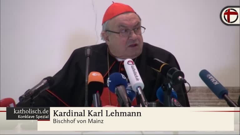 Pressekonferenz Kardinal Lehmann