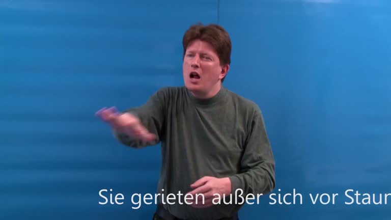 Pfingstevangelium in Gebärdensprache