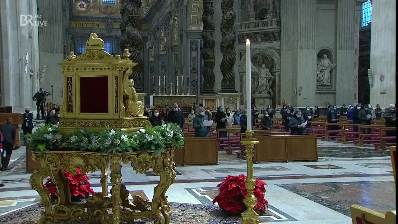 Kath. Neujahrsgottesdienst aus Rom vom 01.01.2021