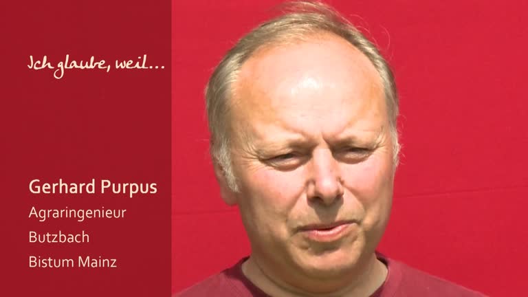 Gerhard Purpus glaubt, weil...