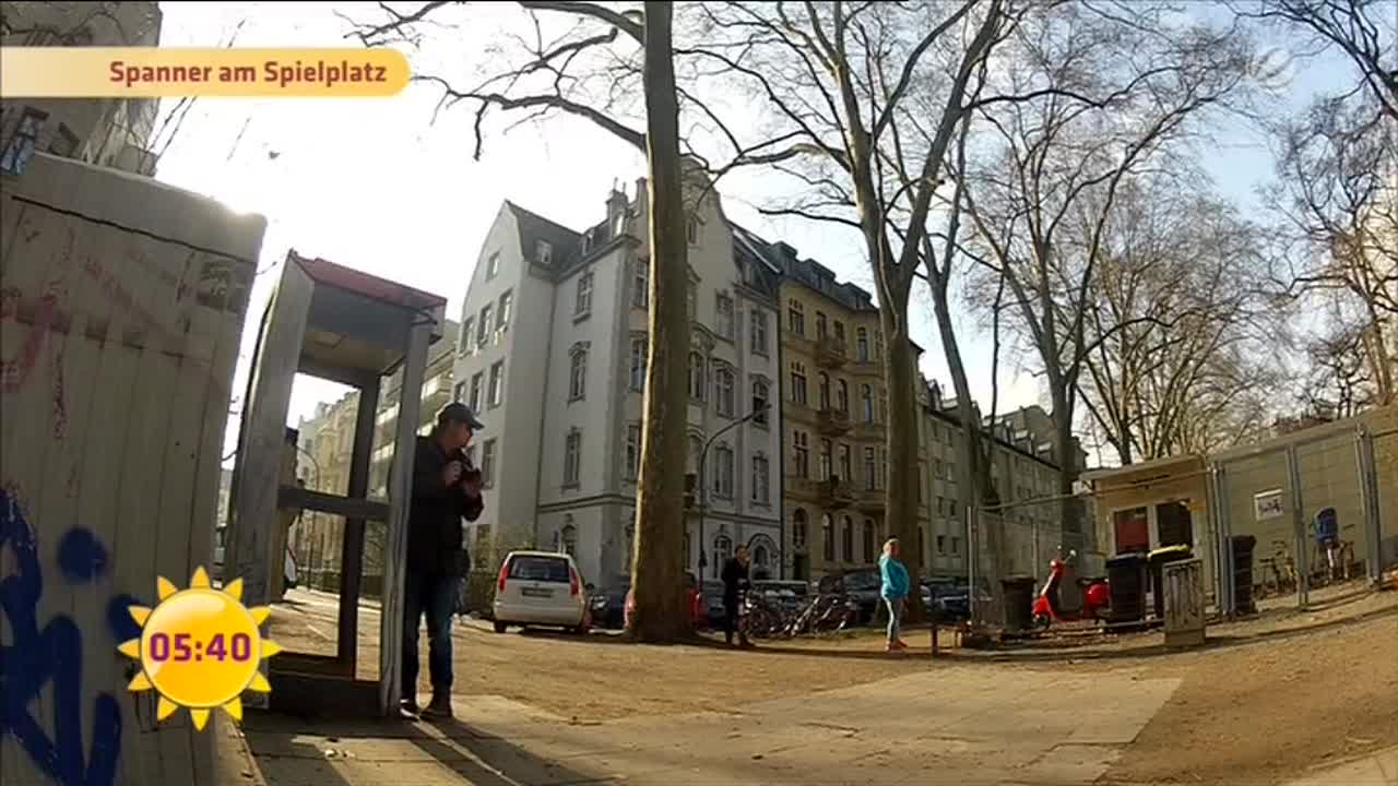 Gewissensfrage: Spanner am Spielplatz