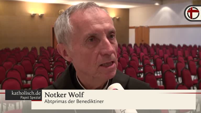 Notker Wolf über Franziskus: "Schlicht, einfach, heiter!"