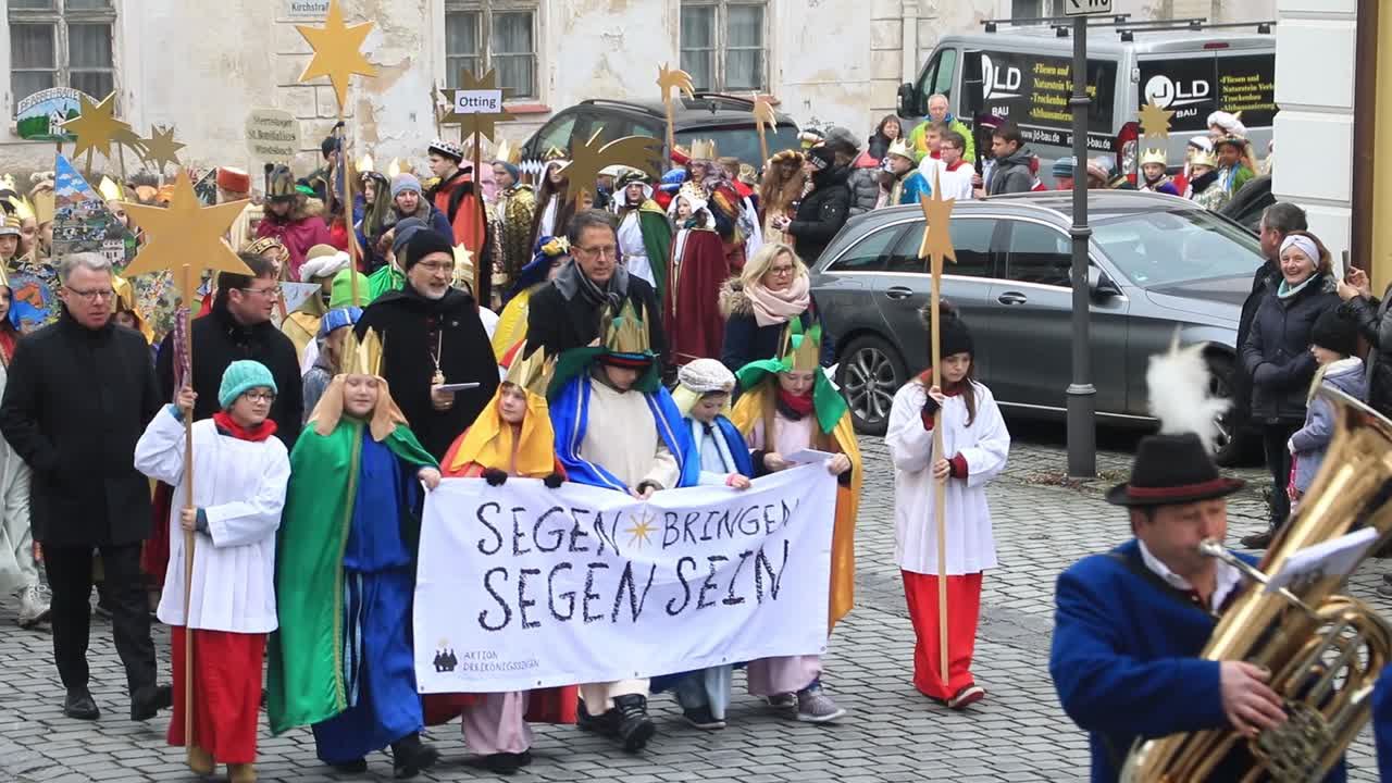 Diözesane Sternsingeraussendung im Bistum Eichstätt 2019 in Monheim