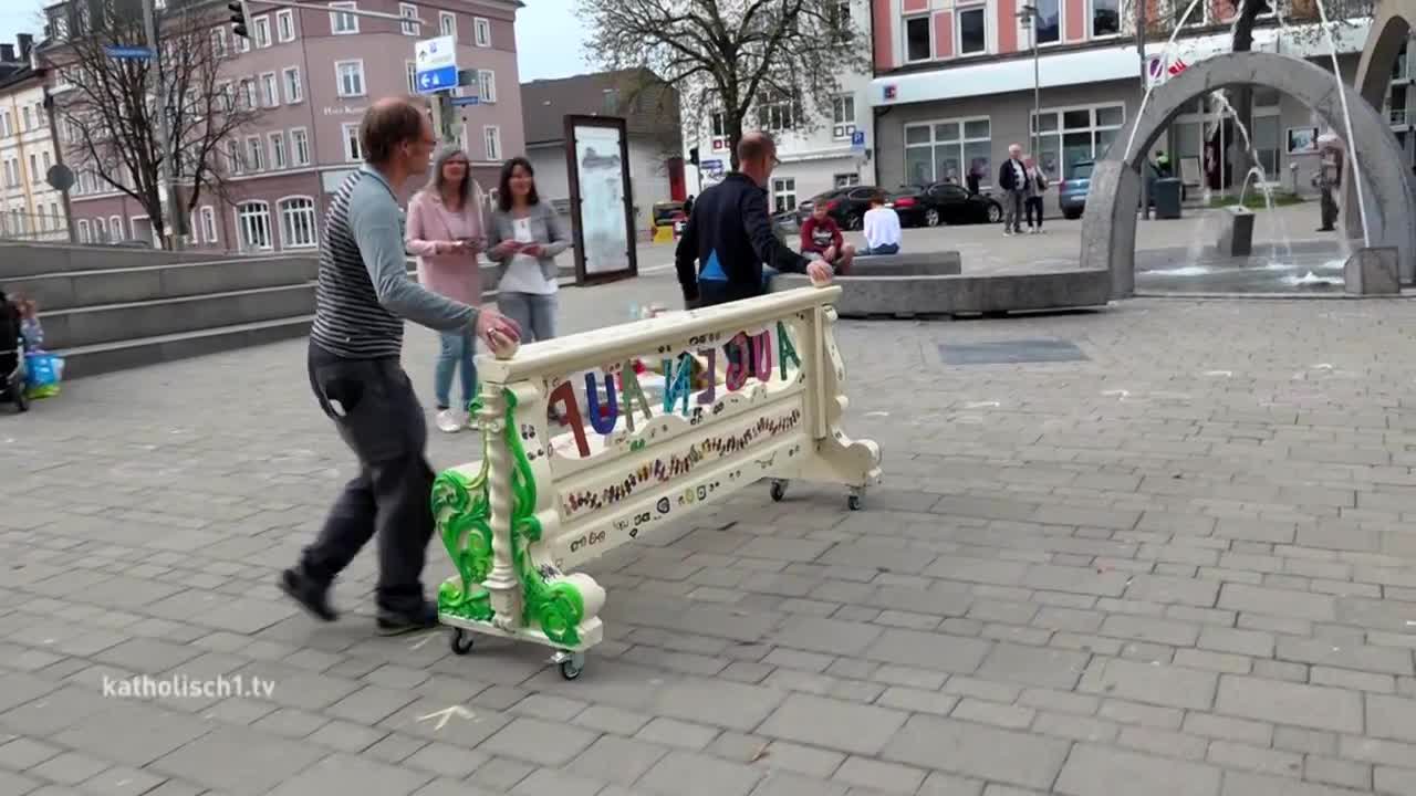 Die rollende Kirchenbank