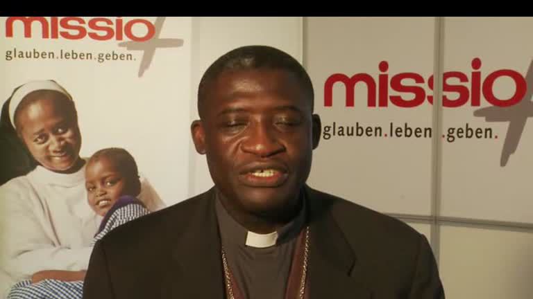 missio: "Bischof Niyiring (Nigeria) zum Monat der Weltmission 2009"