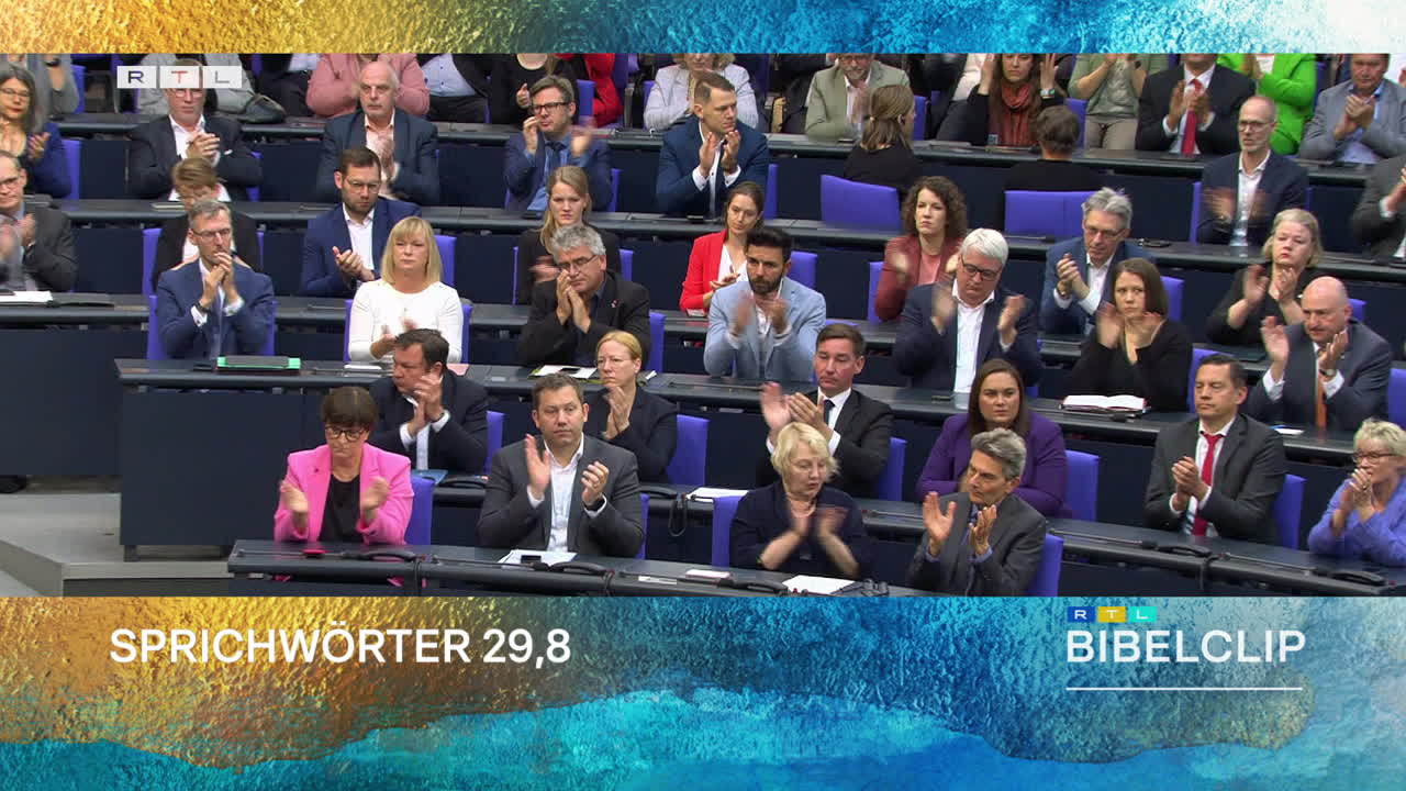 RTL-Bibelclip Wahlkampf hat begonnen