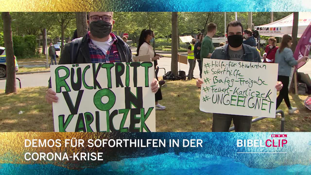 RTL-Bibelclip - Studierende in finanzieller Not
