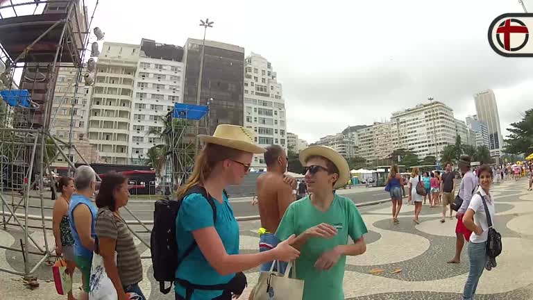 Shorty auf dem Weg nach Rio de Janeiro