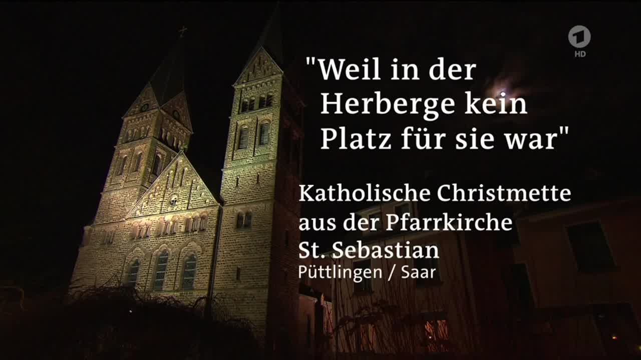 Christmette aus der Pfarrkirche St. Sebastian in Püttlingen