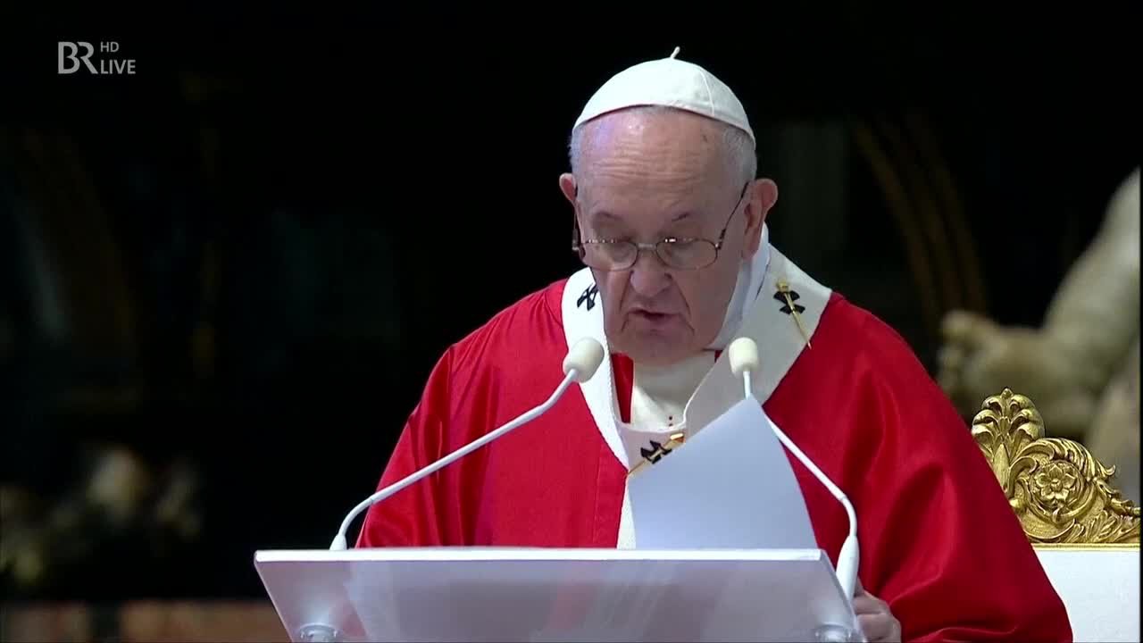 Kath. Gottesdienst mit Papst Franziskus am 05.04.2020