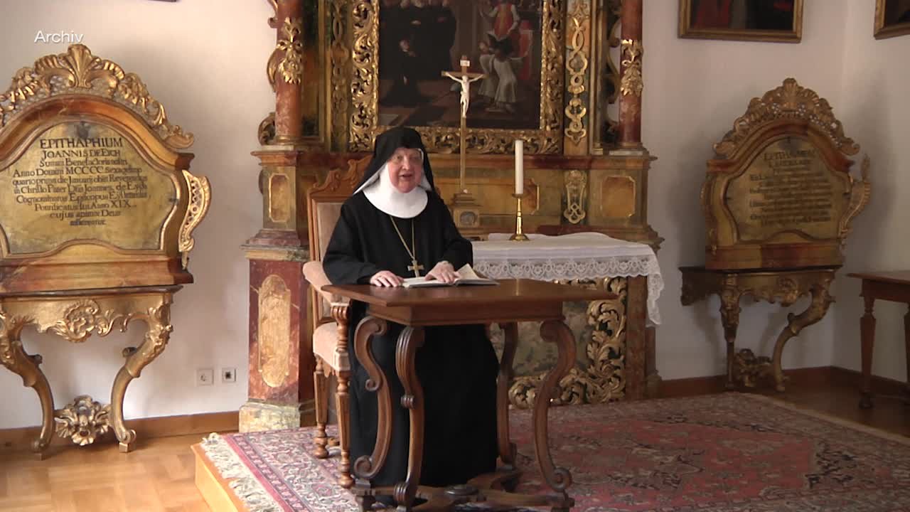Äbtissinenweihe von Schwester Hildegard Dubnick