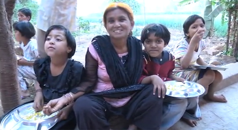 Hilfe für Frauen in Indien
