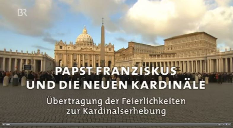Dokumentation: BR-Gottesdienst aus Rom