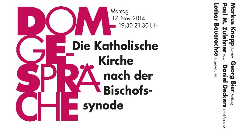Die Katholische Kirche nach der Bischofssynode