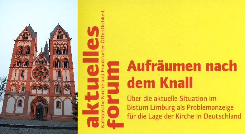Aufräumen nach dem Knall 