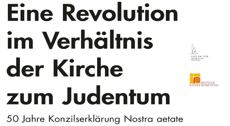 50 Jahre Konzilserklärung Nostra aetate
